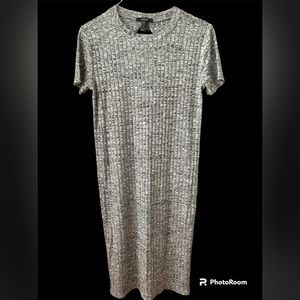 Forever 21 Marled Midi Dress with Open/Cut Out Back